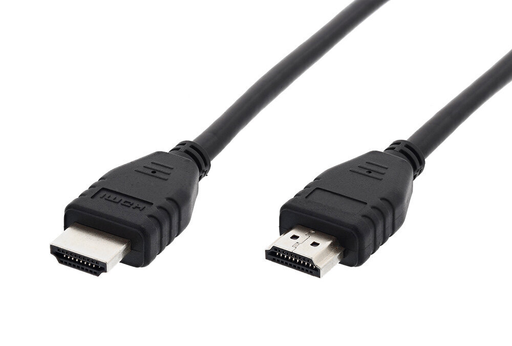 Kaabel - HDMI-HDMI- 2 meeter must hind ja info | Kaablid ja juhtmed | kaup24.ee