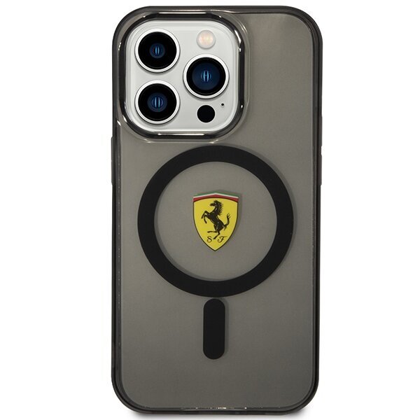 Ferrari FEHMP14LURKK iPhone 14 Pro 6,1" czarny|black hardcase Translucent Magsafe hind ja info | Telefoni kaaned, ümbrised | kaup24.ee