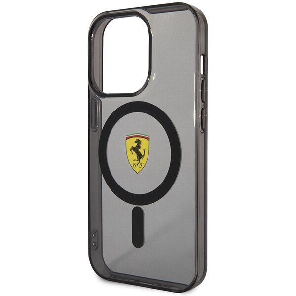 Ferrari FEHMP14LURKK iPhone 14 Pro 6,1" czarny|black hardcase Translucent Magsafe цена и информация | Telefoni kaaned, ümbrised | kaup24.ee