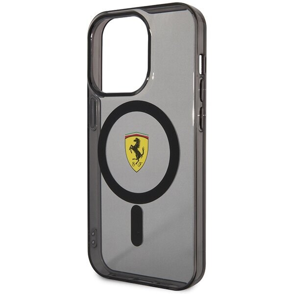 Ferrari FEHMP14XURKK iPhone 14 Pro Max 6.7" czarny|black hardcase Translucent Magsafe цена и информация | Telefoni kaaned, ümbrised | kaup24.ee