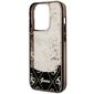 Guess GUHCP14LLC4PSGK iPhone 14 Pro 6.1" czarny|black hardcase Liquid Glitter 4G Transculent цена и информация | Telefoni kaaned, ümbrised | kaup24.ee