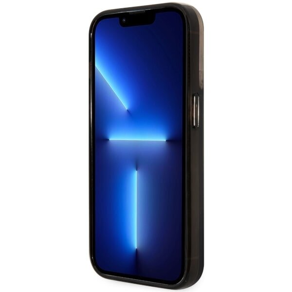 Guess GUHCP14LLC4PSGK iPhone 14 Pro 6.1" czarny|black hardcase Liquid Glitter 4G Transculent цена и информация | Telefoni kaaned, ümbrised | kaup24.ee