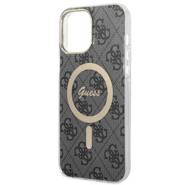 Guess GUHMP13XH4STK iPhone 13 Pro Max 6.7" czarny|black hardcase 4G MagSafe цена и информация | Telefoni kaaned, ümbrised | kaup24.ee