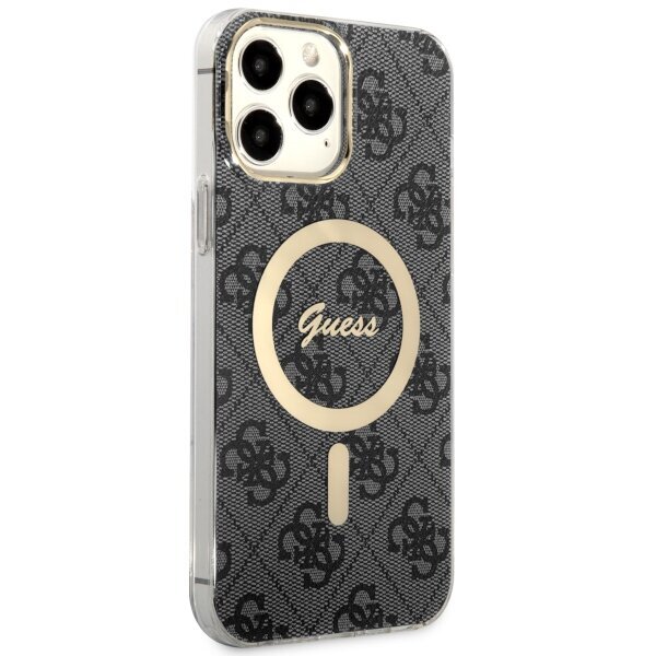 Guess GUHMP13XH4STK iPhone 13 Pro Max 6.7" czarny|black hardcase 4G MagSafe цена и информация | Telefoni kaaned, ümbrised | kaup24.ee