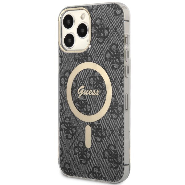 Guess GUHMP13XH4STK iPhone 13 Pro Max 6.7" czarny|black hardcase 4G MagSafe цена и информация | Telefoni kaaned, ümbrised | kaup24.ee