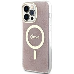 Guess GUHMP13XH4STP iPhone 13 Pro Max 6.7" różowy|pink hardcase 4G MagSafe hind ja info | Telefoni kaaned, ümbrised | kaup24.ee