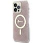 Guess GUHMP13XH4STP iPhone 13 Pro Max 6.7" różowy|pink hardcase 4G MagSafe цена и информация | Telefoni kaaned, ümbrised | kaup24.ee