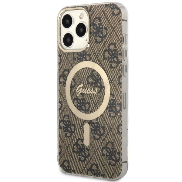 Guess GUHMP13XH4STW iPhone 13 Pro Max 6.7" brązowy|brown hardcase 4G MagSafe цена и информация | Telefoni kaaned, ümbrised | kaup24.ee