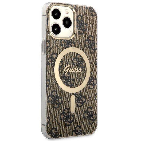 Guess GUHMP13XH4STW iPhone 13 Pro Max 6.7" brązowy|brown hardcase 4G MagSafe цена и информация | Telefoni kaaned, ümbrised | kaup24.ee