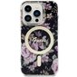 Guess GUHMP14LHCFWSK iPhone 14 Pro 6.1" czarny|black hardcase Flower MagSafe цена и информация | Telefoni kaaned, ümbrised | kaup24.ee