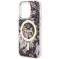 Guess GUHMP14LHCFWSK iPhone 14 Pro 6.1" czarny|black hardcase Flower MagSafe hind ja info | Telefoni kaaned, ümbrised | kaup24.ee