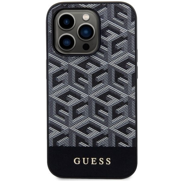 Guess GUHMP14LHGCFSEK iPhone 14 Pro 6.1" czarny|black hardcase GCube Stripes MagSafe hind ja info | Telefoni kaaned, ümbrised | kaup24.ee