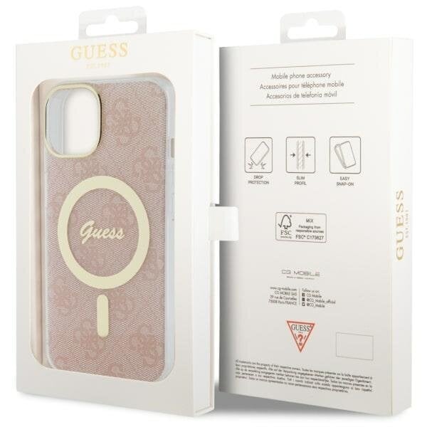 Guess GUHMP14MH4STP iPhone 14 Plus 6.7" różowy|pink hardcase 4G MagSafe hind ja info | Telefoni kaaned, ümbrised | kaup24.ee