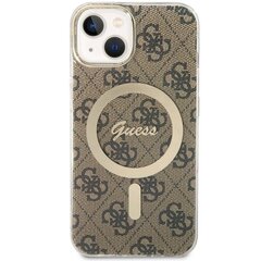 Guess GUHMP14MH4STW iPhone 14 Plus 6.7" brązowy|brown hardcase 4G MagSafe hind ja info | Telefoni kaaned, ümbrised | kaup24.ee