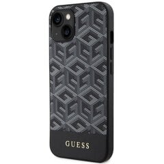 Чехол Guess GUHMP14MHGCFSEK для iPhone 14 Plus 6.7" hardcase GCube Stripes MagSafe, черный цена и информация | Чехлы для телефонов | kaup24.ee