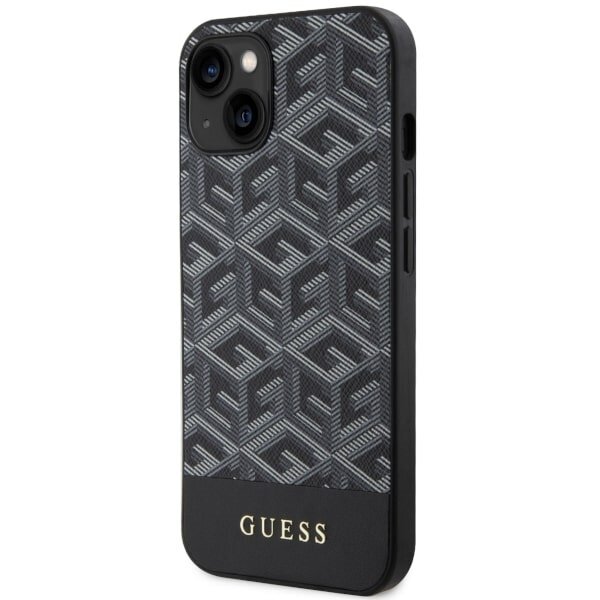 Guess GUHMP14MHGCFSEK iPhone 14 Plus 6.7" czarny|black hardcase GCube Stripes MagSafe цена и информация | Telefoni kaaned, ümbrised | kaup24.ee