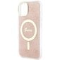 Guess GUHMP14SH4STP iPhone 14 6.1" różowy|pink hardcase 4G MagSafe цена и информация | Telefoni kaaned, ümbrised | kaup24.ee