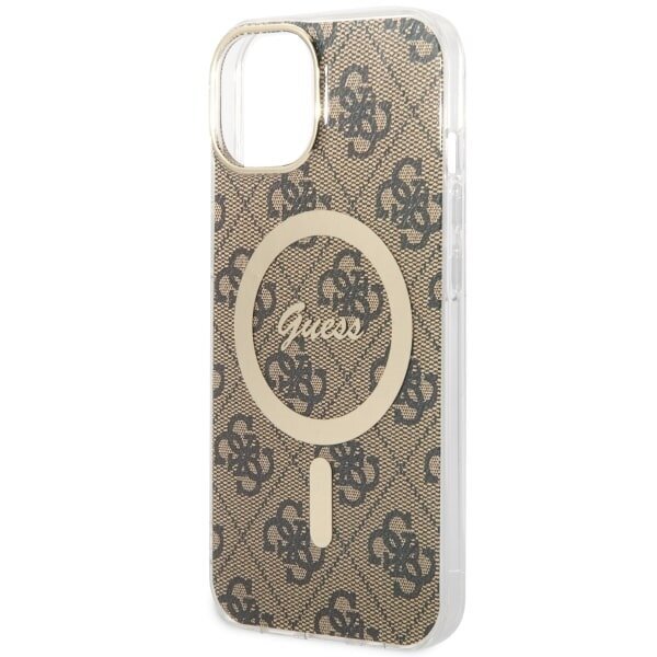 Guess GUHMP14SH4STW iPhone 14 6.1" brązowy|brown hardcase 4G MagSafe hind ja info | Telefoni kaaned, ümbrised | kaup24.ee