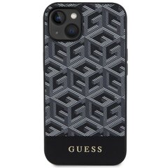 Чехол Guess GUHMP14SHGCFSEK для iPhone 14 6.1" hardcase GCube Stripes MagSafe, черный цена и информация | Чехлы для телефонов | kaup24.ee