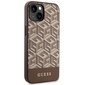 Guess GUHMP14SHGCFSEW iPhone 14 6.1" brązowy|brown hardcase GCube Stripes MagSafe hind ja info | Telefoni kaaned, ümbrised | kaup24.ee