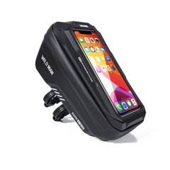 Универсальный держатель телефона на велосипед WILDMAN XS2 водостойкий 1L цена и информация | Держатели для телефонов | kaup24.ee