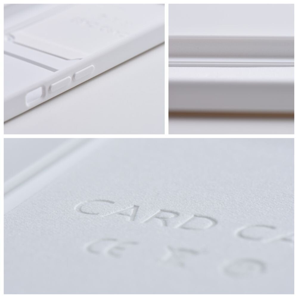 Telefoniümbris Forcell CARD - Xiaomi Redmi 12C, valge цена и информация | Telefoni kaaned, ümbrised | kaup24.ee