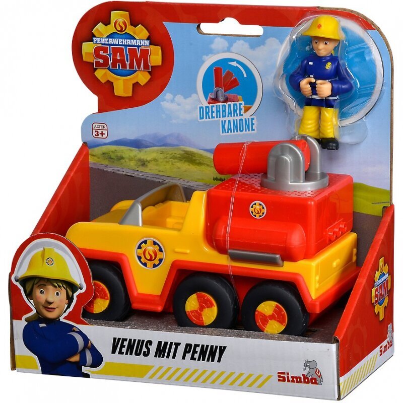 SIMBA tuletõrjuja Sam Venus minifiguur sõiduk hind ja info | Poiste mänguasjad | kaup24.ee