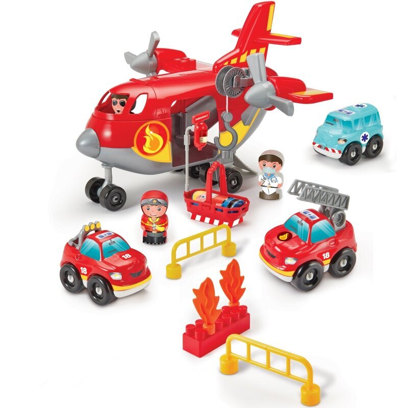 Ecoiffier Abrick helikopteri pstekomplekt 34 tkki hind ja info | Poiste mänguasjad | kaup24.ee