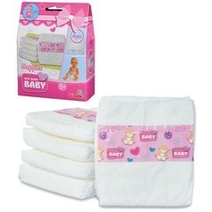 SIMBA New Born Baby Pampers 5 tk nukule hind ja info | Tüdrukute mänguasjad | kaup24.ee