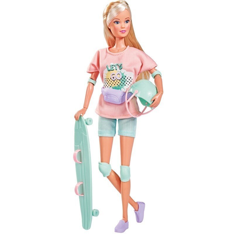 SIMBA Lalka Steffi na Longboardzie hind ja info | Tüdrukute mänguasjad | kaup24.ee