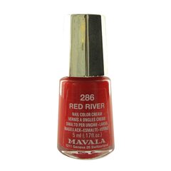 Küünelakk Nail Color Mavala 286-red river (5 ml) цена и информация | Лаки для ногтей, укрепители для ногтей | kaup24.ee