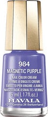 Küünelakk Mavala Nail Polish, N.984 Magnetic Purple, 5 ml hind ja info | Küünelakid, küünetugevdajad | kaup24.ee