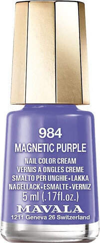 Küünelakk Mavala Nail Polish, N.984 Magnetic Purple, 5 ml цена и информация | Küünelakid, küünetugevdajad | kaup24.ee