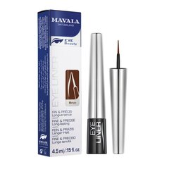 Mavala EYE LINER Brun подводка для глаз 4,5ml цена и информация | Тушь, средства для роста ресниц, тени для век, карандаши для глаз | kaup24.ee