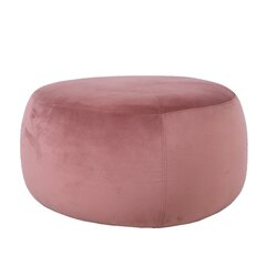 Тумба Umi 66x66xH36cm, розовый бархат цена и информация | Кресла-мешки и пуфы | kaup24.ee