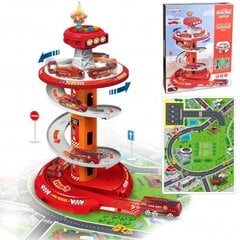 Woopie Track Spirala Garaaž autodele 3 tk цена и информация | Игрушки для мальчиков | kaup24.ee