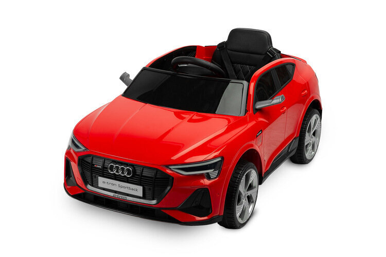 Ühekohaline laste elektriauto Toyz Audi E-tron Sportback, punane hind ja info | Laste elektriautod | kaup24.ee