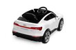 Ühekohaline laste elektriauto Toyz Audi E-tron Sportback, valge hind ja info | Laste elektriautod | kaup24.ee