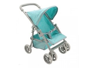 Кукольная коляска Baby Mix Carolina 49234, синяя цена и информация | Игрушки для девочек | kaup24.ee