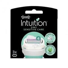 Женские лезвия WS Intuition Sensitive Care, 5 x 3 шт. цена и информация | Средства для бритья | kaup24.ee