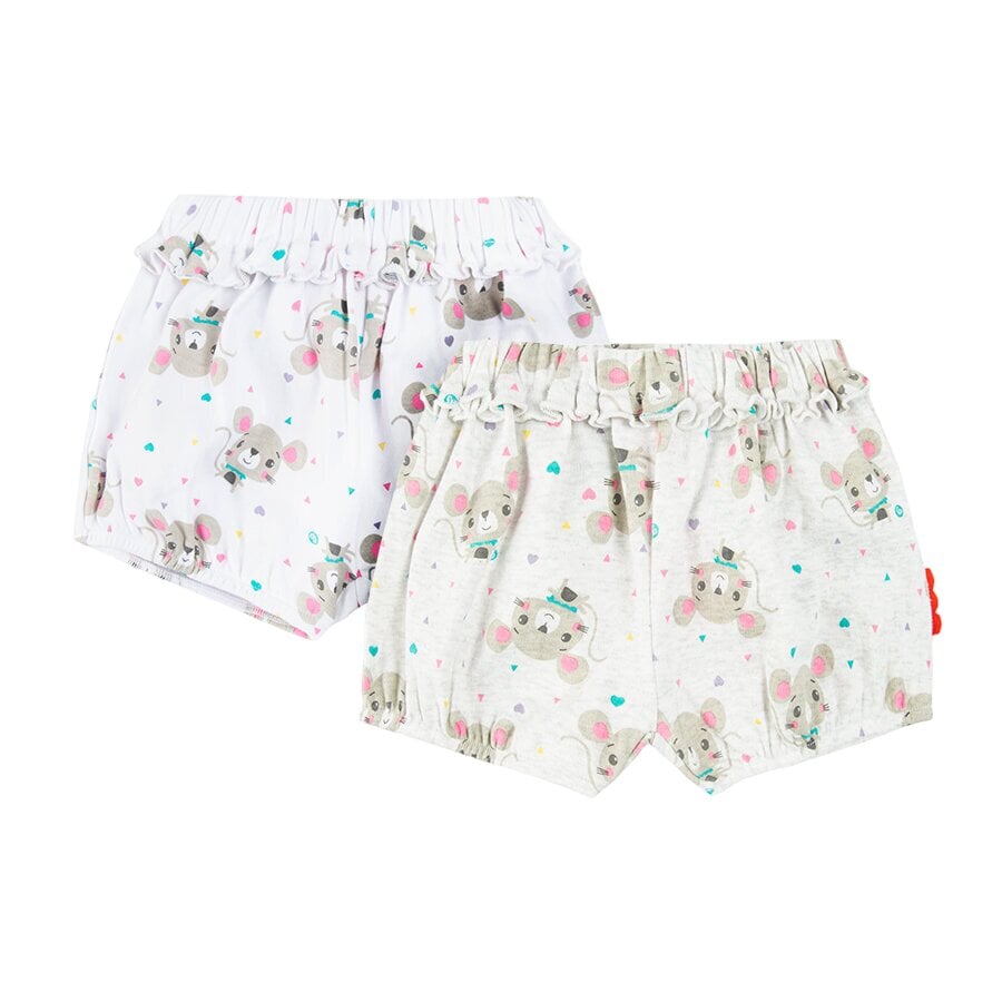 Cool Club lühikesed püksid tüdrukutele, 2 paari, LNG2403705-00 цена и информация | Tüdrukute lühikesed püksid | kaup24.ee