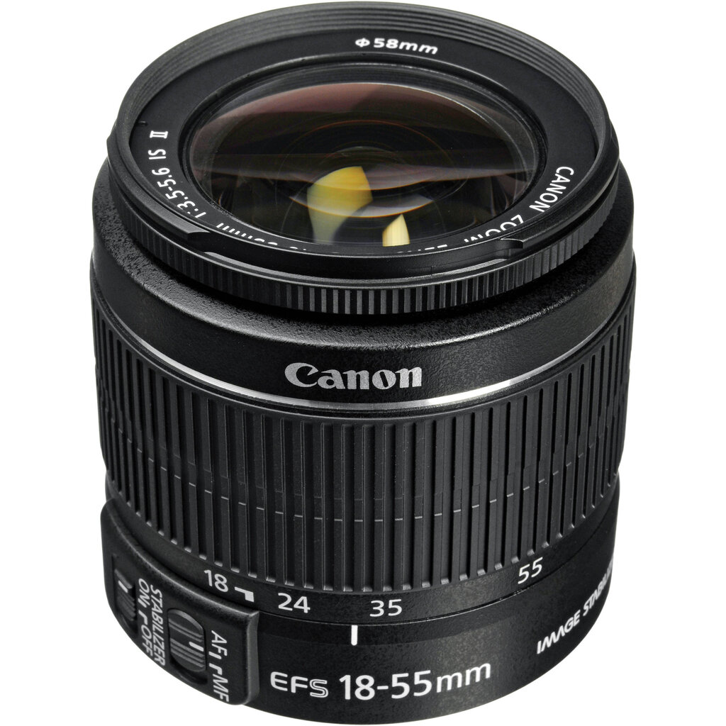 Canon EOS 250D + EF-S 18-55mm IS II + EF 75-300mm III hind ja info | Fotoaparaadid | kaup24.ee