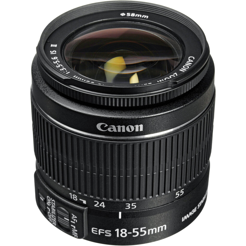 Canon EOS 250D + EF-S 18-55mm IS II + EF 75-300mm III цена и информация | Fotoaparaadid | kaup24.ee