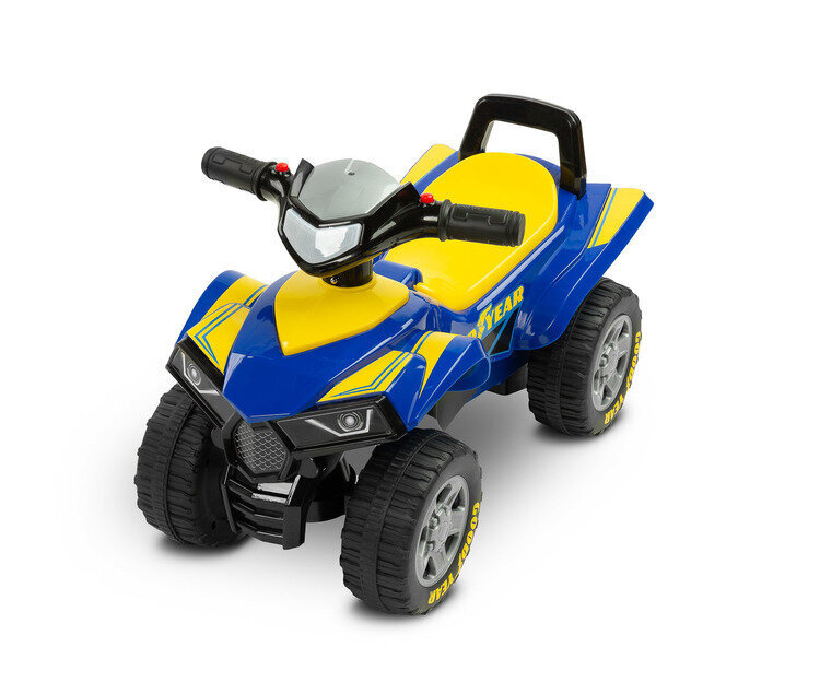 Pealeistutav auto Toyz Quad Goodyear Blue цена и информация | Imikute mänguasjad | kaup24.ee