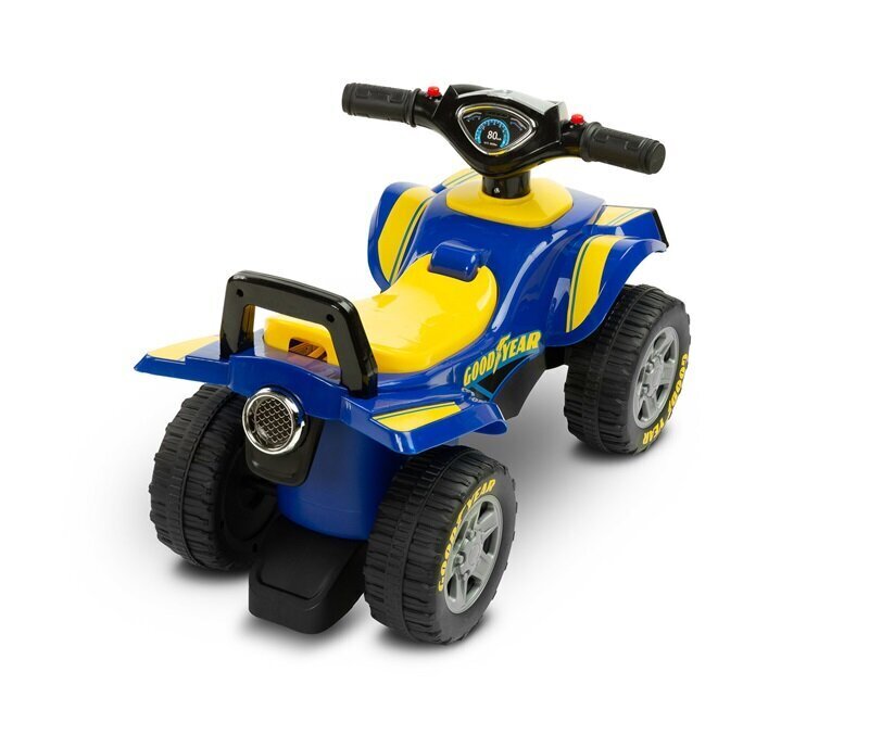 Pealeistutav auto Toyz Quad Goodyear Blue hind ja info | Imikute mänguasjad | kaup24.ee