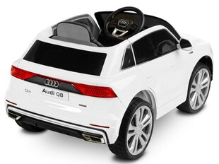 Одноместный детский электромобиль Toyz Audi RS Q8, белый цена и информация | Электромобили для детей | kaup24.ee