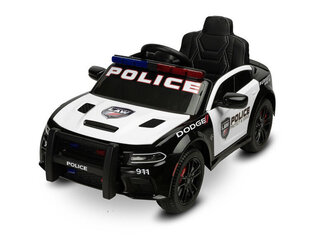 Одноместный детский электромобиль Toyz Dodge Charger Police, черный цена и информация | Электромобили для детей | kaup24.ee