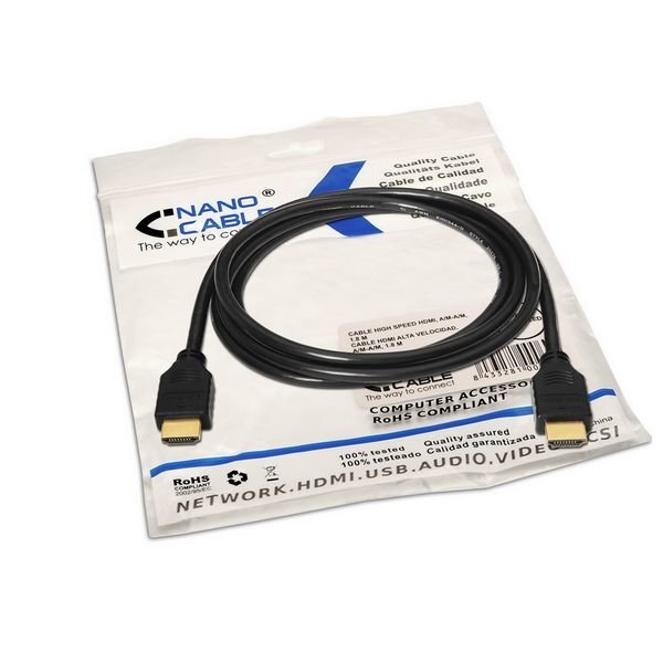 HDMI Kaabel Nanocable AISCCI0278 v1.4 (3 m) hind ja info | Kaablid ja juhtmed | kaup24.ee