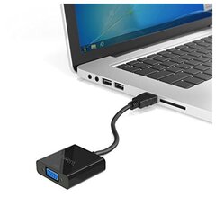 Адаптер HDMI—VGA с аудио Ewent AISCCI0306 EW9864 цена и информация | Адаптеры и USB-hub | kaup24.ee