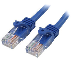 Жесткий сетевой кабель UTP кат. 6 Startech 45PAT50CMBL цена и информация | Кабели и провода | kaup24.ee